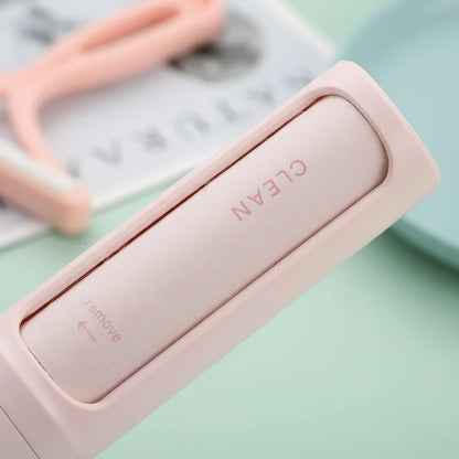 3 in 1 Reusable Pet Hair Remover Brush Lint Roller Portable Effective Self Cleaning Tool for Cat Dog Fur Hair Dust Removal Brush