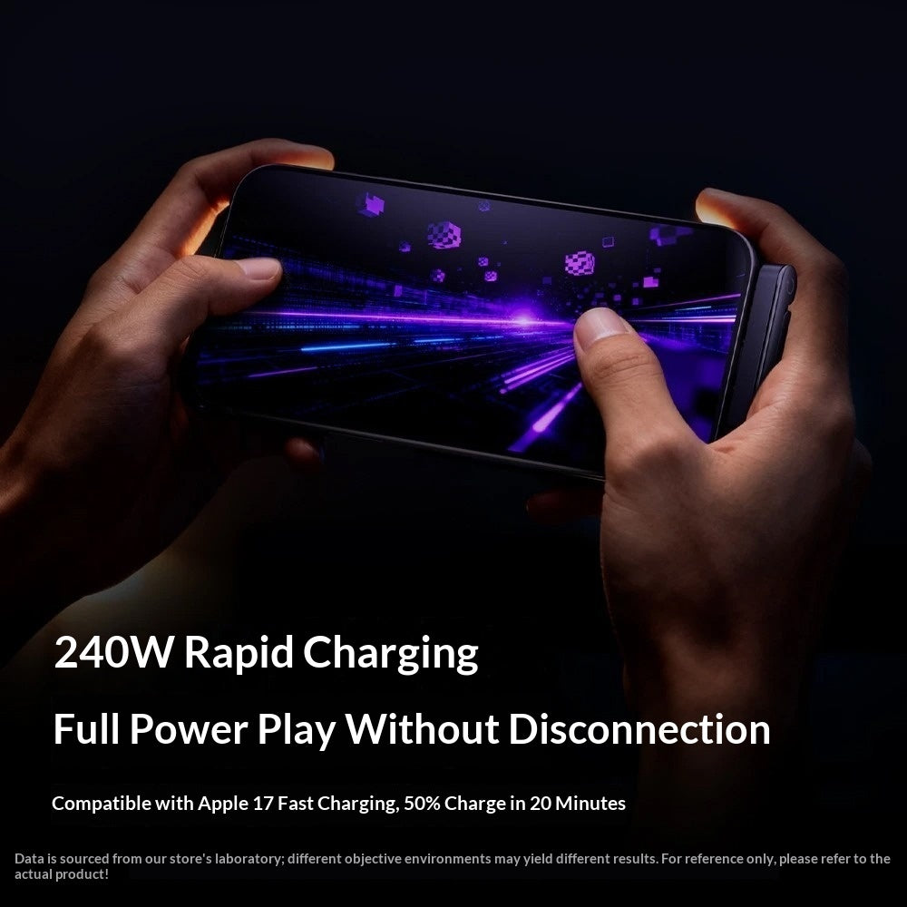 240W Super-Fast Multi-Function Phone Stand Charging Cable